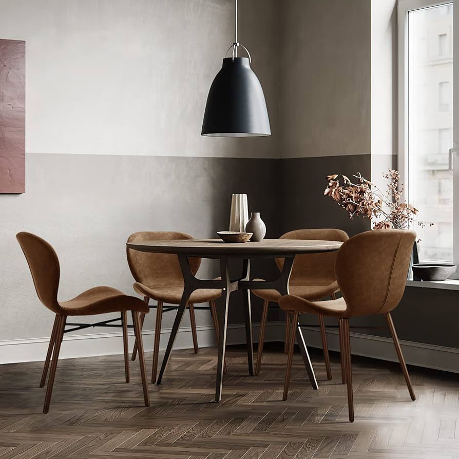 Amazon.com - KithKasa Mid Century Modern Dining Chair Set of